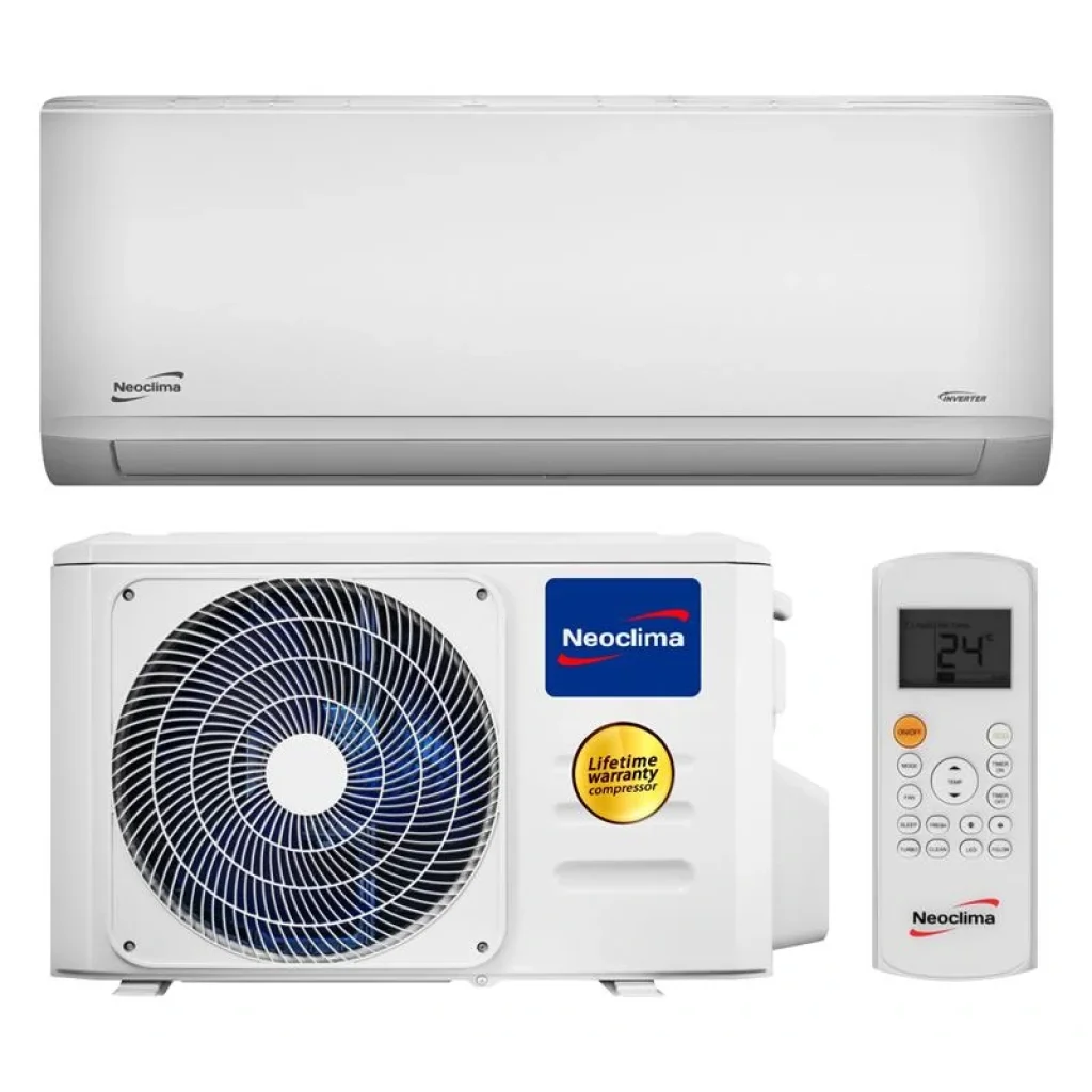 Кондиціонер Neoclima Therminator 3.2 EU NS-07EHXIw1eu/NU-07EHXIw1eu, 18 м2, інвертор, A/B, Wi-Fi ready, R32, білий, NS/NU-07EHXIW1EU UA